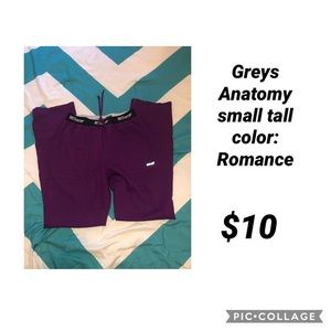 Greys Anatomy Scrubs Size small tall